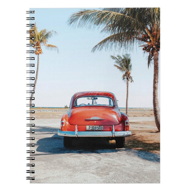 Carnet Re coléoptère à côté des cocotiers (Devant)