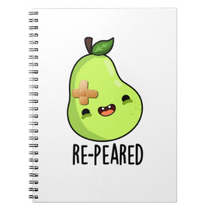 Carnet Re-peared Funny Fruit Pear Pun 