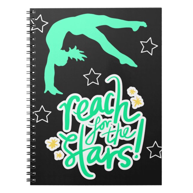 Carnet Reach for the Stars Gymnastique Tumbling  (Devant)