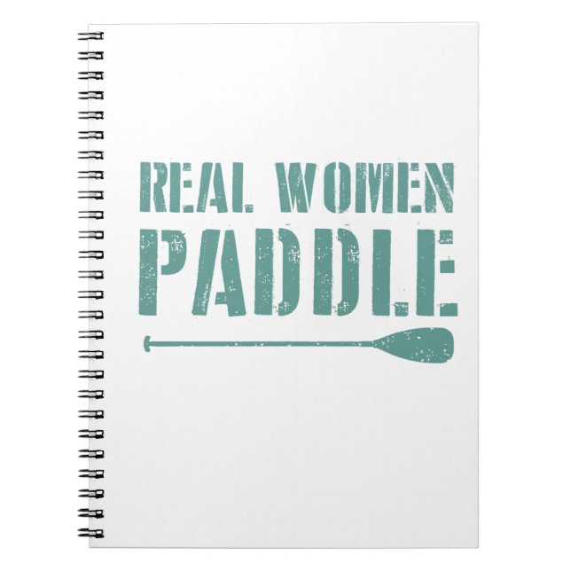 Carnet Real Women Paddle (Devant)