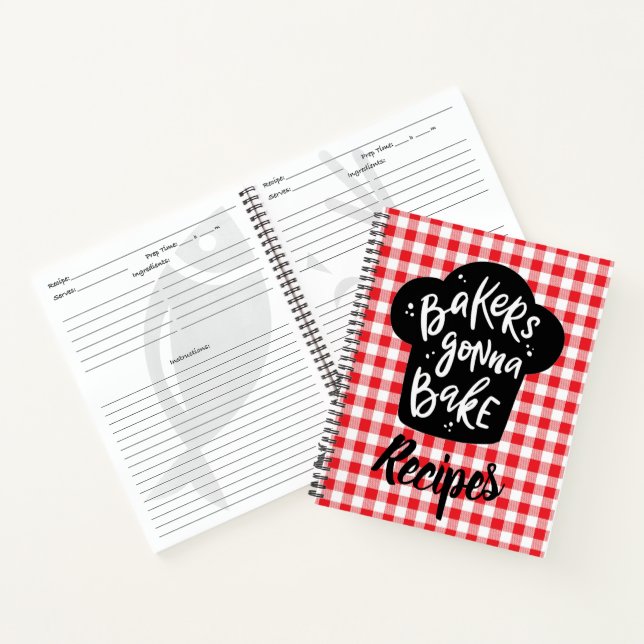 Carnet Recette Bakers Gonna Bake (Intérieur)