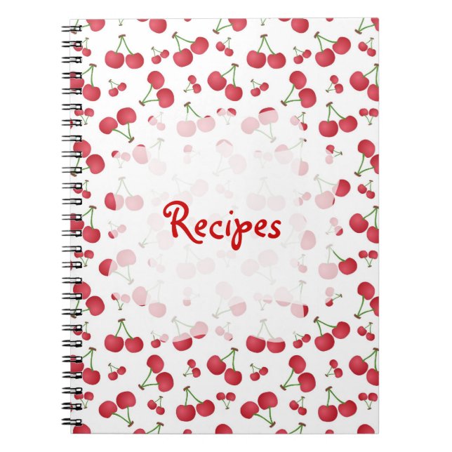 Carnet Recette de cerise (Devant)