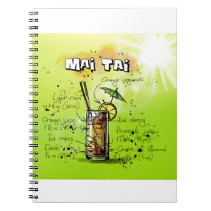 Carnet Recette de cocktail tropical