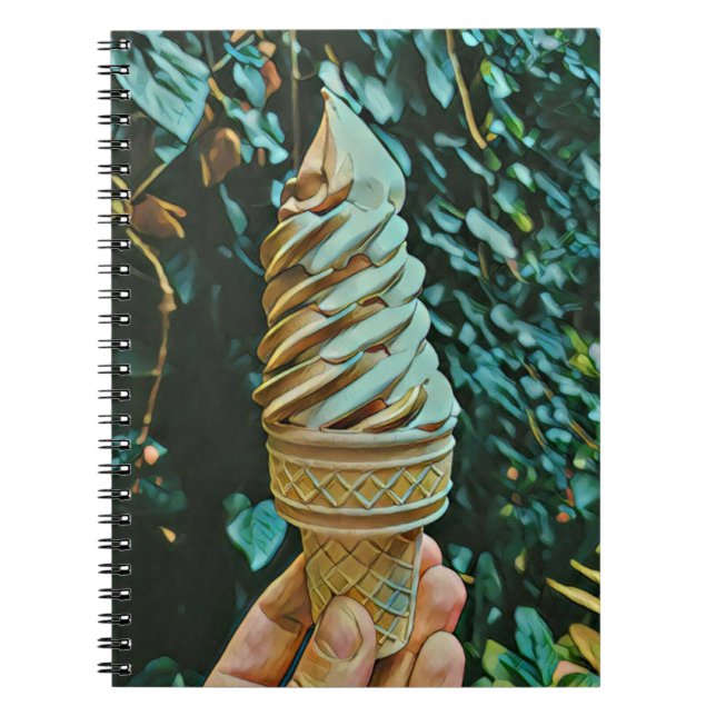 Carnet Recette de crème glacée (Devant)