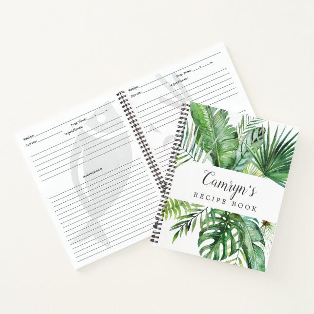 Carnet Recette de Fête des mariées de palme tropicale sau (Intérieur)