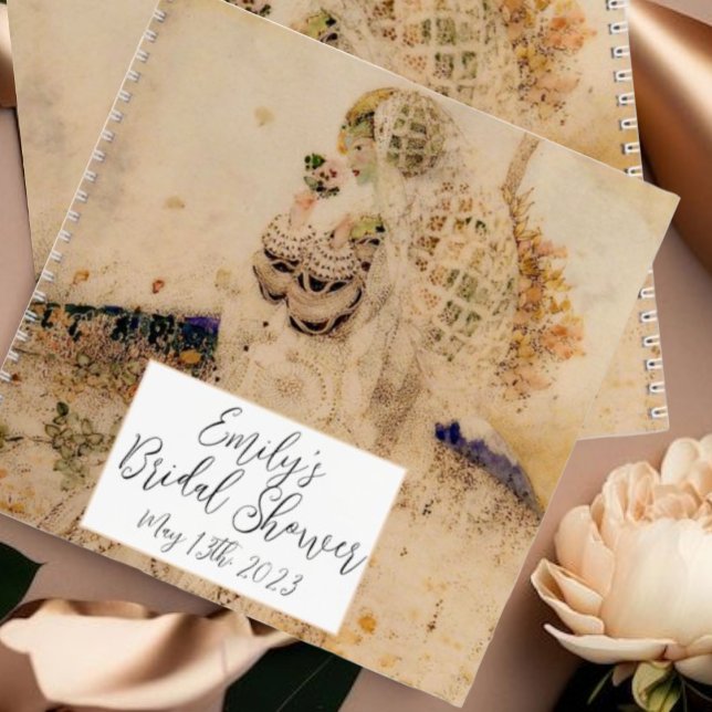 Carnet Recette de Fête des mariées florale Art nouveau vi (Créateur téléchargé)