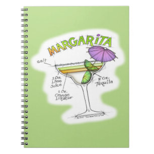 CARNET RECETTE DE MARGARITA ART COCKTAIL