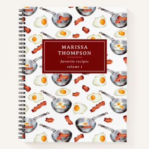 Carnet Recette de petit-déjeuner aux œufs et bacon à l'aq