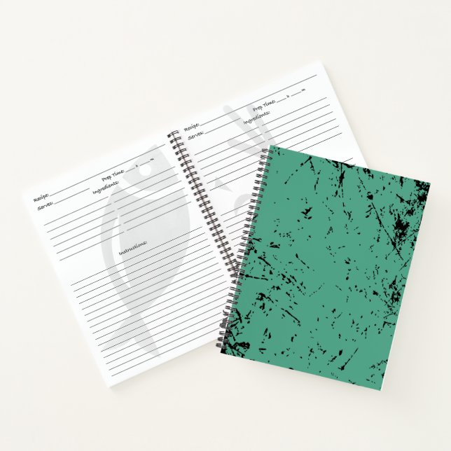 Carnet Recette Grunge (Intérieur)