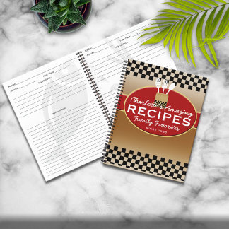 Carnet Recette personnalisée Favoris de famille