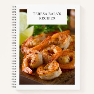 Carnet Recettes de famille Blanches Simple Minimaliste