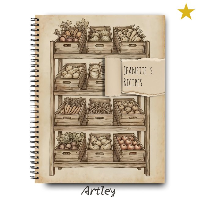 Carnet Recettes de Fruits et Légumes du Marché de Fermier (Créateur téléchargé)