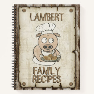 Carnet Recettes de la famille du chef de porc