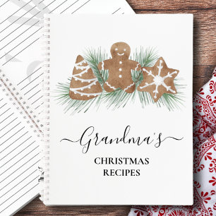 Carnet Recettes de Noël de grand-mère