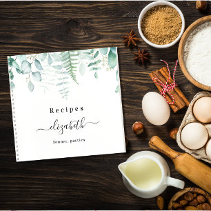 Carnet Recettes eucalyptus nom de la forêt verte