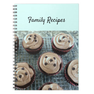 Carnet Recettes familiales Cupcakes au chocolat