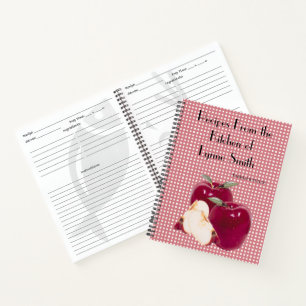 Carnet Recettes favorites de la famille -- Conception de