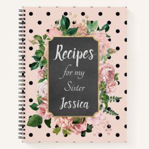 Carnet Recettes personnalisées pour mon ordinateur porta