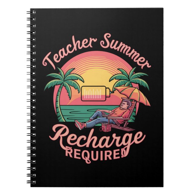 Carnet Recharge d'été pour enseignants requis dernier jou (Devant)