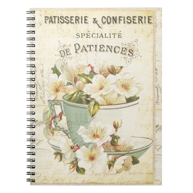 Carnet Recueil de Recettes de Douceurs (Devant)