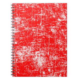 Carnet Red Distressed