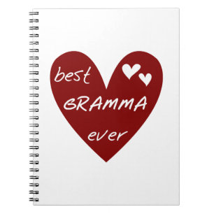 Carnet Red Heart Meilleur Cadeaux Gramma Jamais