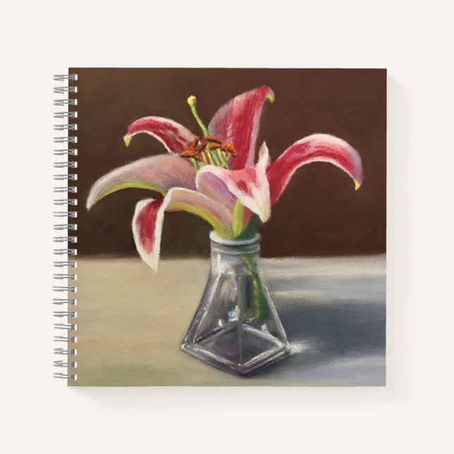 Carnet Red Lily (Devant)