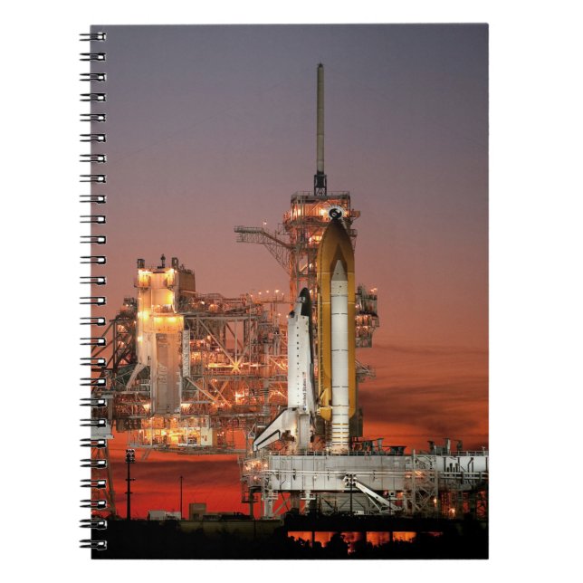 Carnet Red Sky for Space Shuttle Atlantis Launch (Devant)