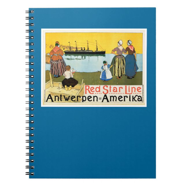 Carnet Red Star Line ~ Antwerpen-Amerika (Devant)