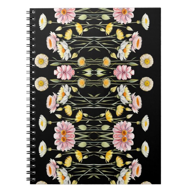 Carnet Reflets Floraux (Devant)
