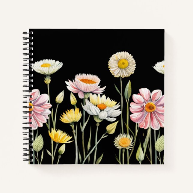 Carnet Reflets Floraux (Devant)