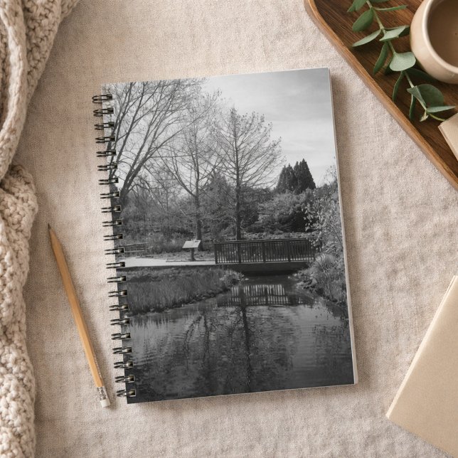 Carnet Reflets Nature Noir & Blanc  (Créateur téléchargé)