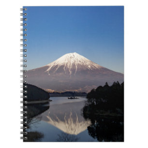 Carnet Réflexion du lac Fuji