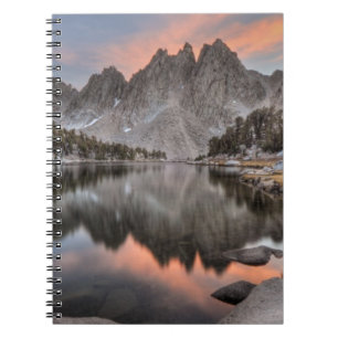 Carnet Réflexions de sommets de Kearsarge de soirée