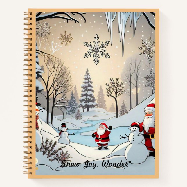 Carnet "Réflexions sur la rivière des neiges" (Devant)