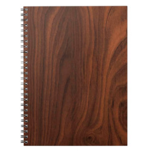 Carnet Regard du bois de brun foncé