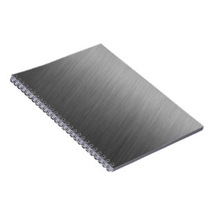 Carnet Regard en aluminium balayé en métal