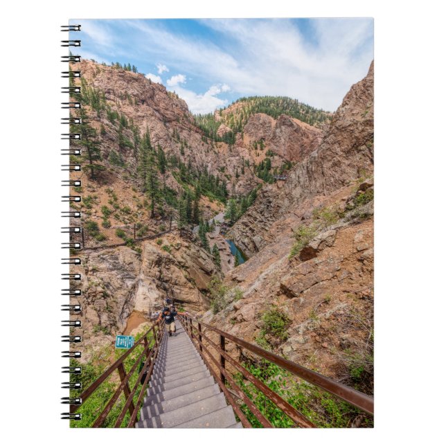 Carnet Regard sur Seven Falls Stairs Note book (Devant)
