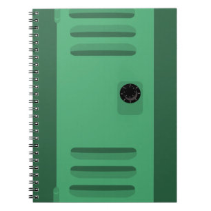 Carnet Regardez dans un Locker Fun School Design de dessi