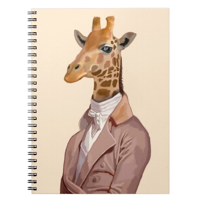 Carnet Regency Giraffe 2 (Devant)
