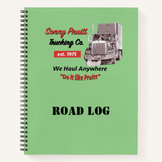 Carnet Registre de route de la compagnie de camionnage So