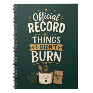 Carnet Registre Officiel Des Recettes Que Je N'Ai Pas Brû