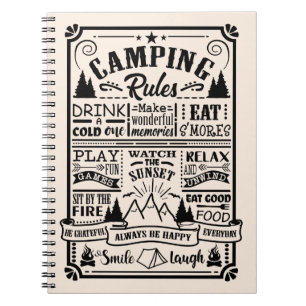 Carnet Règles pour l'aventure en plein air