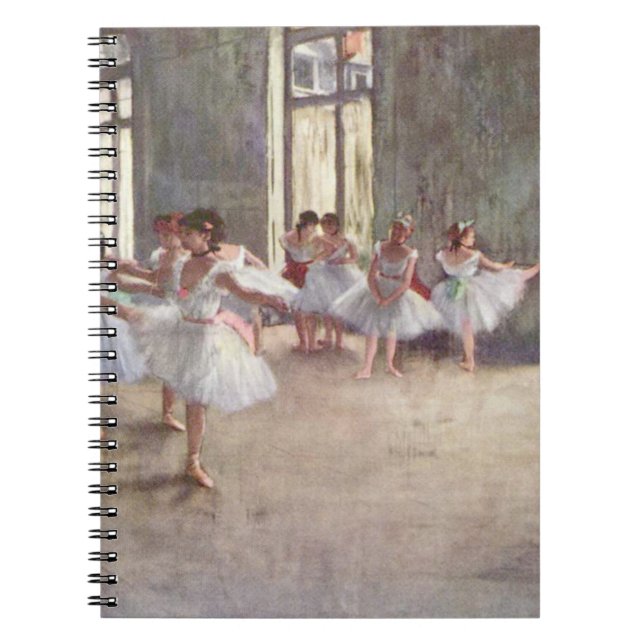 Carnet Rehearsal Degas (Devant)