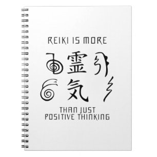 Carnet Reiki, une pensée positive  Cadeaux spirituels