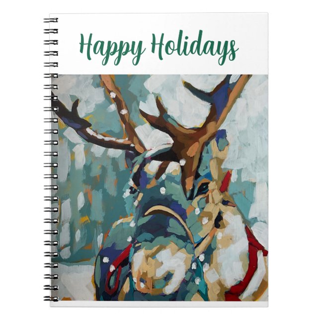 Carnet Reindeer Spiral Notebook (Devant)