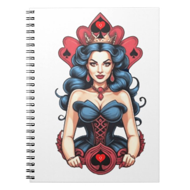 Carnet Reine de Pique Thunder_Cove (Devant)