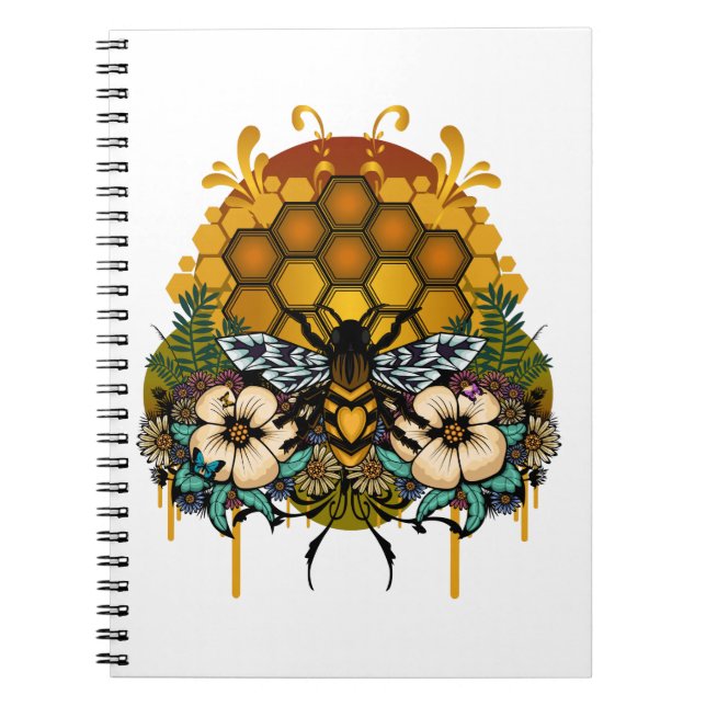 Carnet Reine des abeilles (Devant)