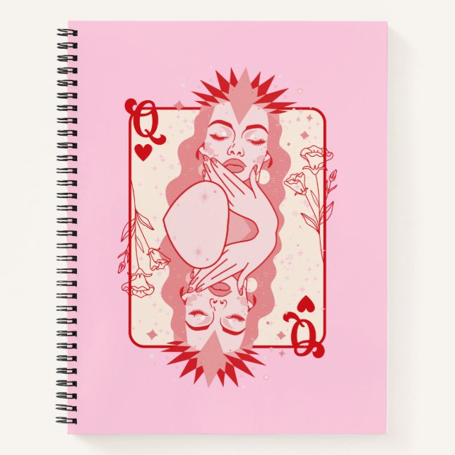 Carnet Reine des Coeurs (Devant)