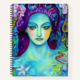 Carnet Reine des fées enchantée avec papillons